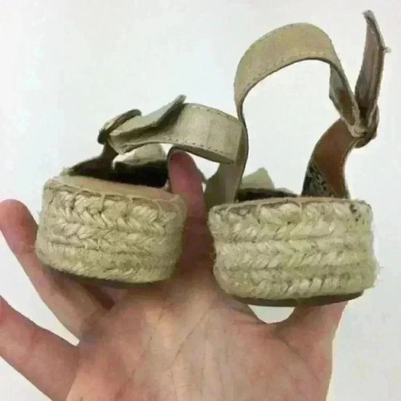 New Life Stride Flats Size 6 Ricki Espadrilles Bow - Picture 7 of 8